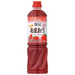 Mitsukan Commercial Fruitis Amaou Apple Cider Vinegar (6x Concentrated Type) 1000ml PET Bottle x 8 Bottles 