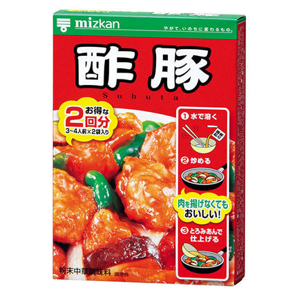 Porc aigre-doux chinois Mitsukan 90 g x 10 sachets 