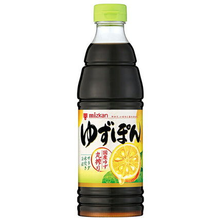 Mitsukan Yuzupon 600ml x 12 bottles [shipped in Japan]