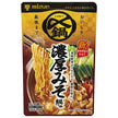 Mitsukan Délicieuse soupe miso riche en pot droite 750 g x 12 sachets 