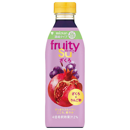 Mitsukan Fruitis Pomegranate (Concentrated) 500ml PET bottles x 6 bottles [Shipped in Japan]