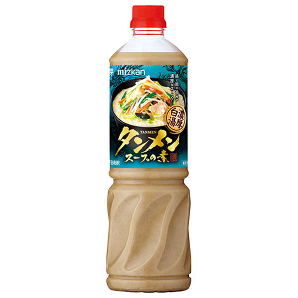 ミツカン タンメンスープの素 濃厚白湯 1130g×8本入【日本出荷】