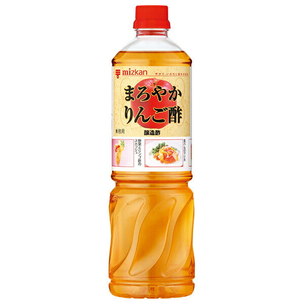 Vinaigre de pomme moelleux Mizkan bouteille PET 1L x 8 bouteilles 