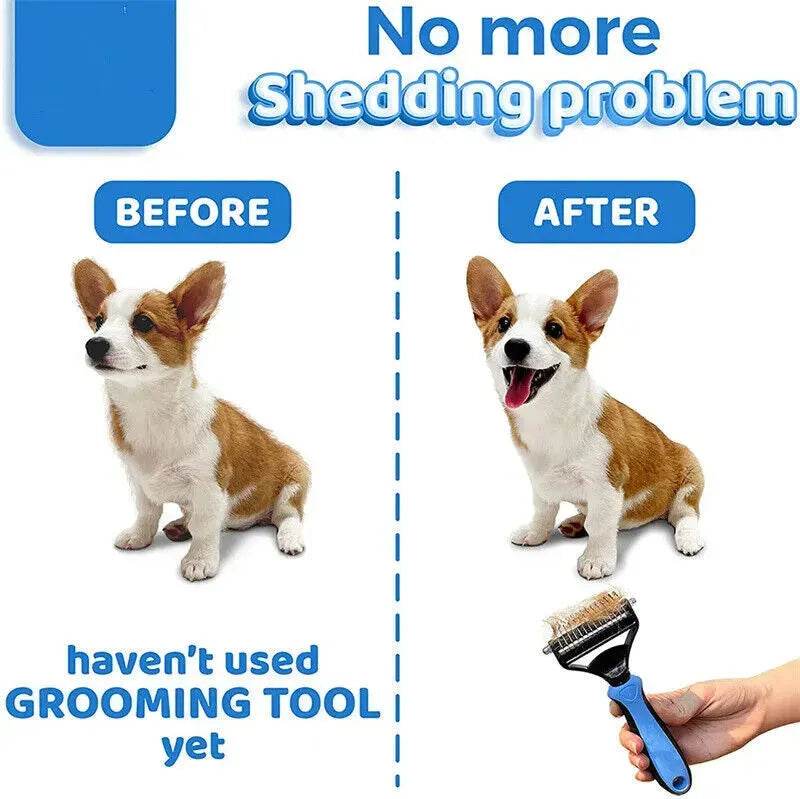 Hair Grooming Brush comb For Pet Dog Cat Deshedding comb