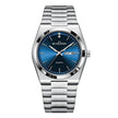 Men's Ultra-Thin Quartz Watch – Stainless Steel Band, Butterfly Clasp, 10 Colors