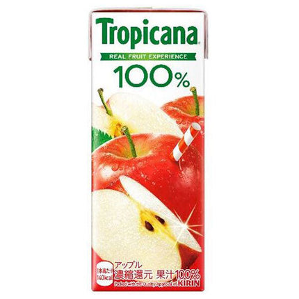 Kirin Tropicana 100% Apple 250ml paper pack x 24 bottles [shipped in Japan]