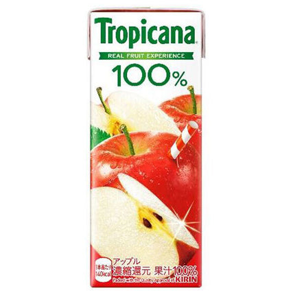 Kirin Tropicana 100% Apple 250ml paper pack x 24 bottles [shipped in Japan]