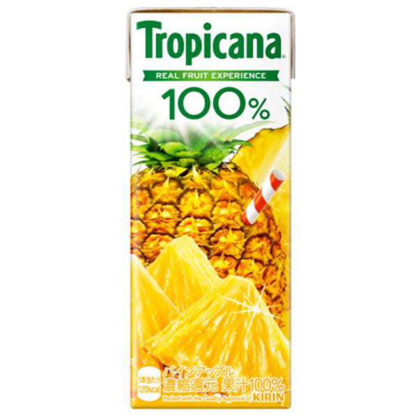 Kirin Tropicana 100% Ananas paquet papier 250ml x 24 pièces