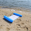 Inflatable Pool Float Lounger – Foldable Striped Floating Row for Adults