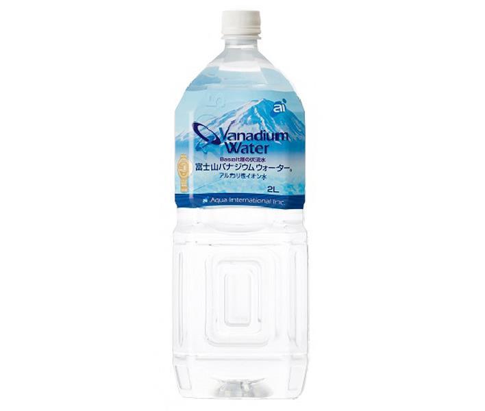 Oasis Mt. Fuji Vanadium Water 2L plastic bottles x 6 bottles [shipped in Japan]