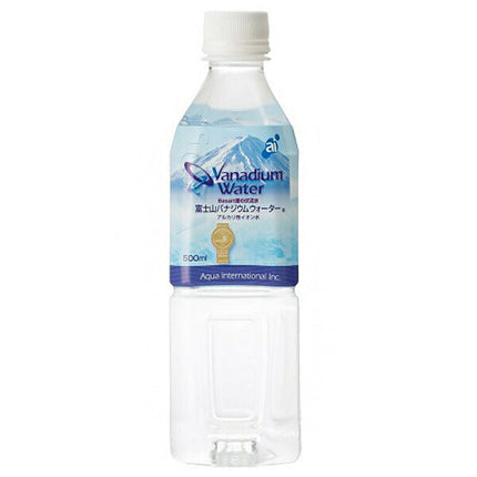 Oasis Mt. Fuji Vanadium Water 500ml PET bottle x 24 bottles 