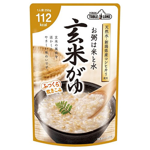 Maruzen Food Industry Tableland Riz brun Gayu 250 g pochette x 24 (12 x 2) sacs 