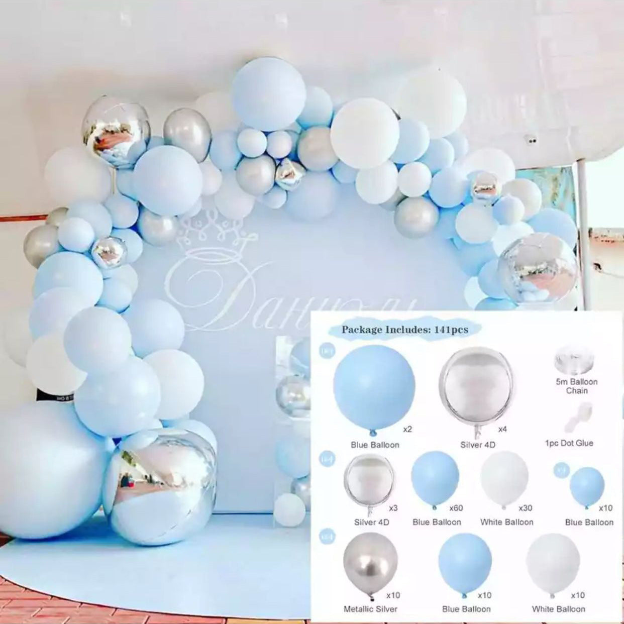Macaron Balloon Garland Arch Kit – Wedding & Birthday Party Decoration