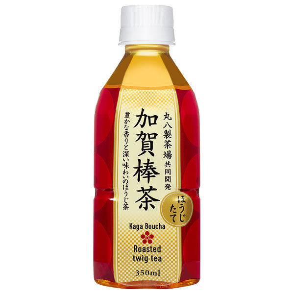 Morita (High Peace) Kaga Bocha Freshly Roasted Hot & Cold 350ml PET x 24 bottles [Shipped in Japan]
