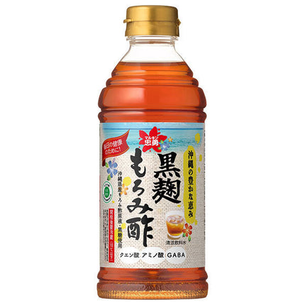 Morita (High Peace) Marukin Chuyuu Black Koji Moromi Vinegar Plain 500ml PET Bottle x 6 Bottles 