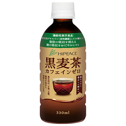 Morita (High Peace) Black Barley Tea Caffeine Zero 330ml PET x 24 bottles [Shipped in Japan]