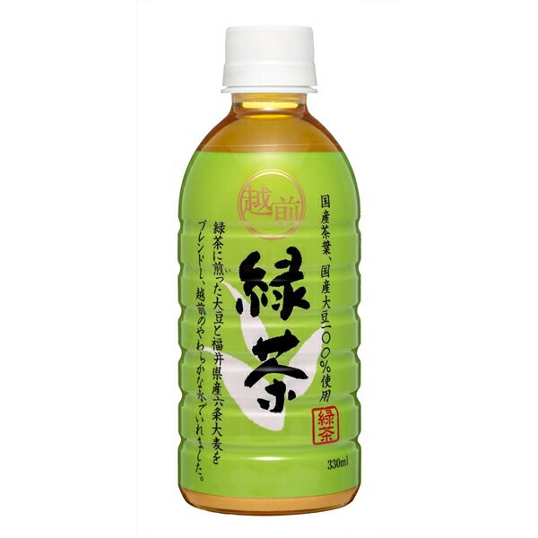 Morita (High Peace) Thé vert Echizen Bouteille en plastique de 330 ml x 24 pièces 
