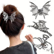 Halloween Barrettes Simple Bat