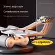Multifunctional Ab Wheel Roller with Auto-Rebound, LCD Timer & Phone Holder – Gray