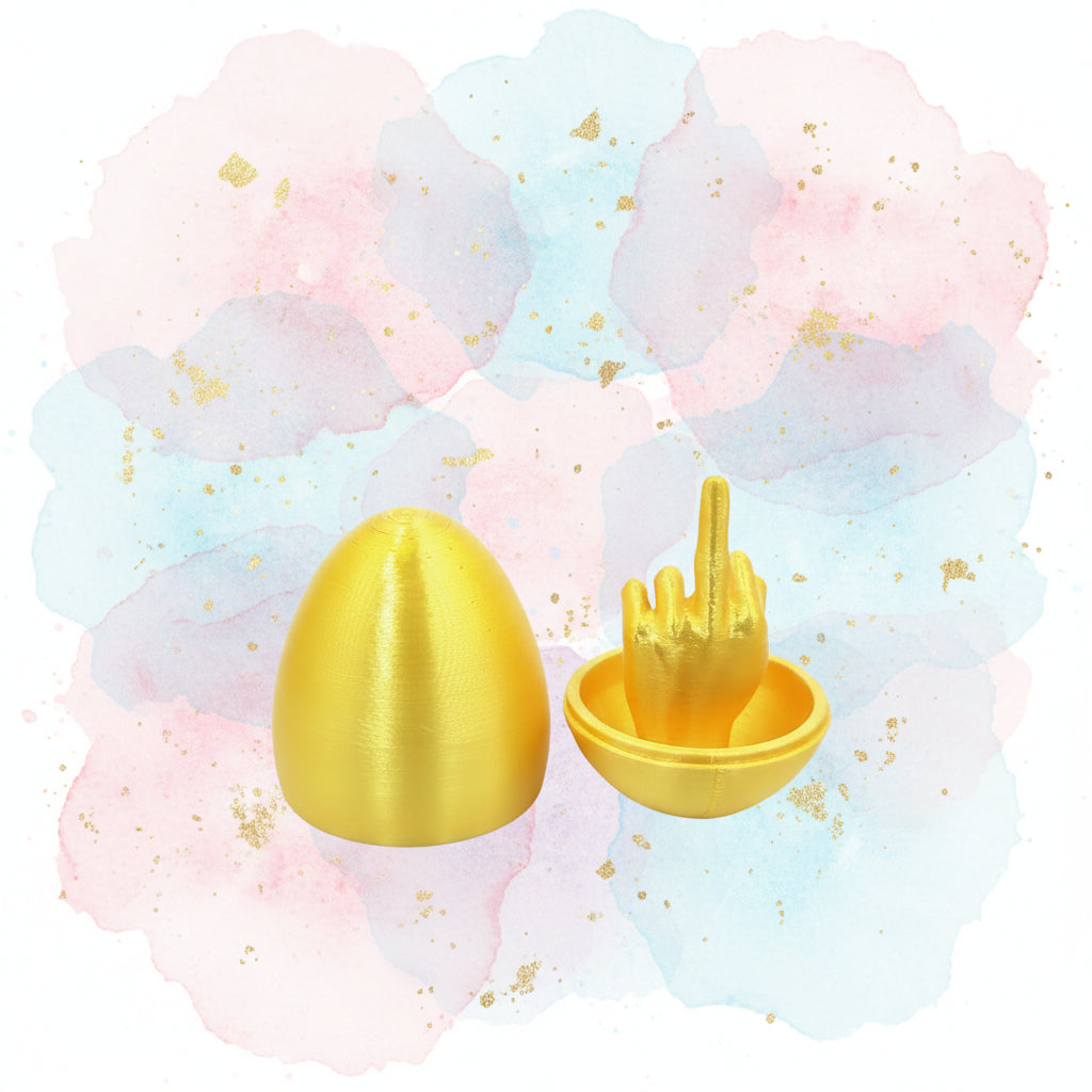 3D Printed Fidget Egg Decompression Toy – Multiple Colors | 6x4.5cm & 8.5x5cm