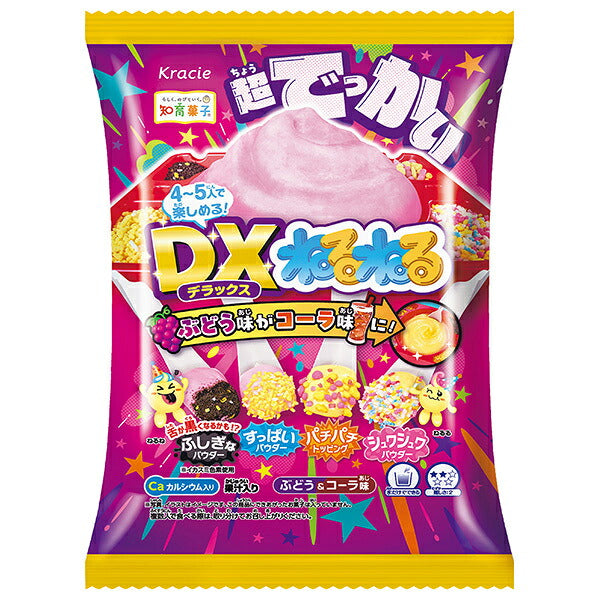 Kracie DX Neruneru Grape & Cola Flavor DIY Candy Kit, 69 g x 4 Packs [Ships from Japan]