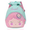 Kids Nylon Cartoon Animal Backpack – Embroidered, Lightweight, 4 Colours