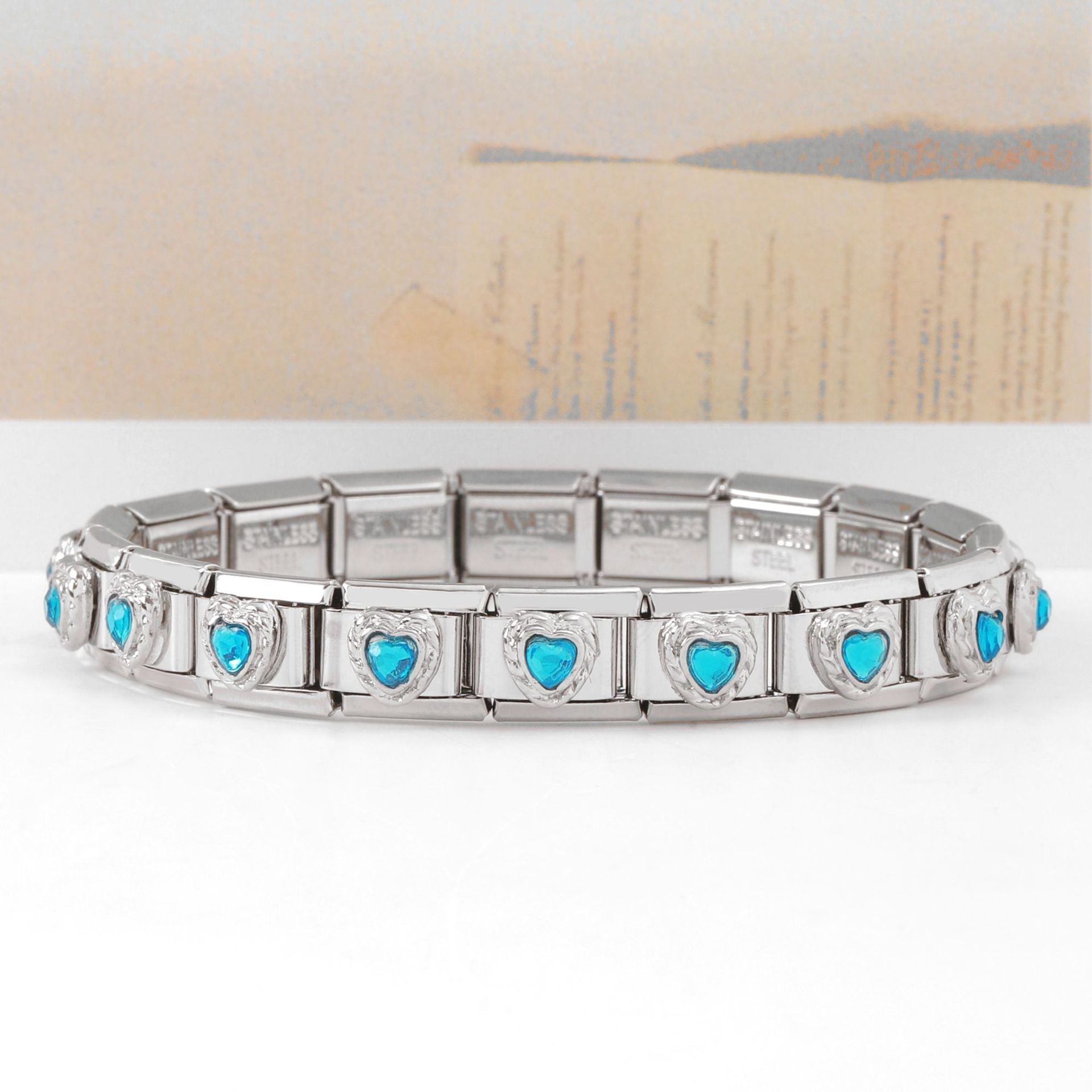 Stainless Steel Fashion Bracelet – Girls Friendship & Love Charm Bracelets in 20 Styles