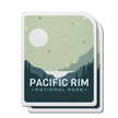 Pacific Rim National Park of Canada Waterproof Vinyl Sticker, Canada Parks