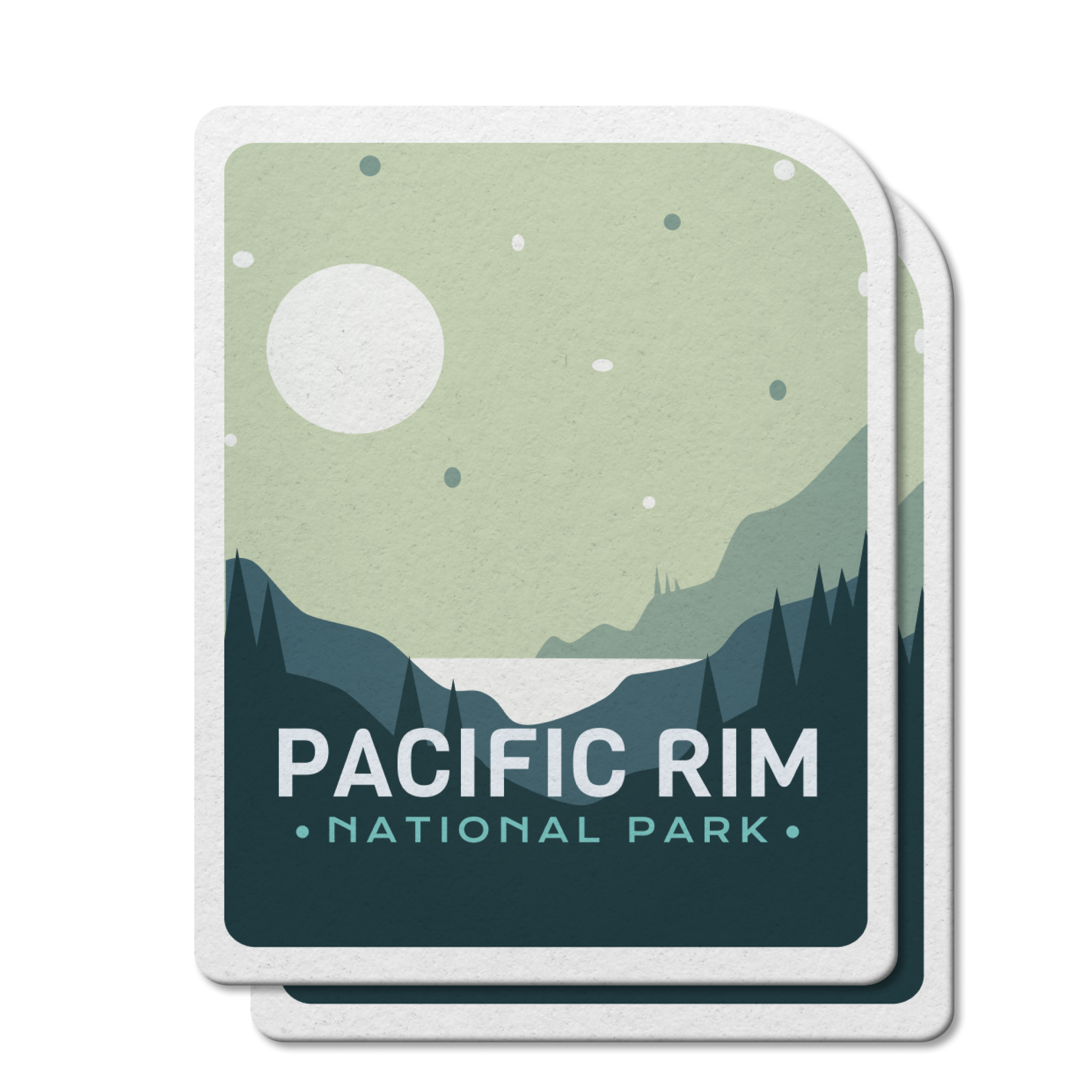 Pacific Rim National Park of Canada Waterproof Vinyl Sticker, Canada Parks