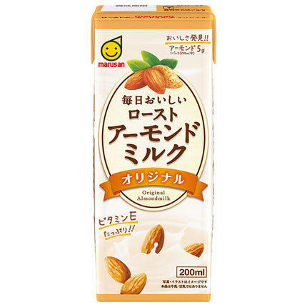 Marsan Eye Everyday Delicious Roasted Almond Milk Original 200ml paper pack x 24 bottles [shipped in Japan]