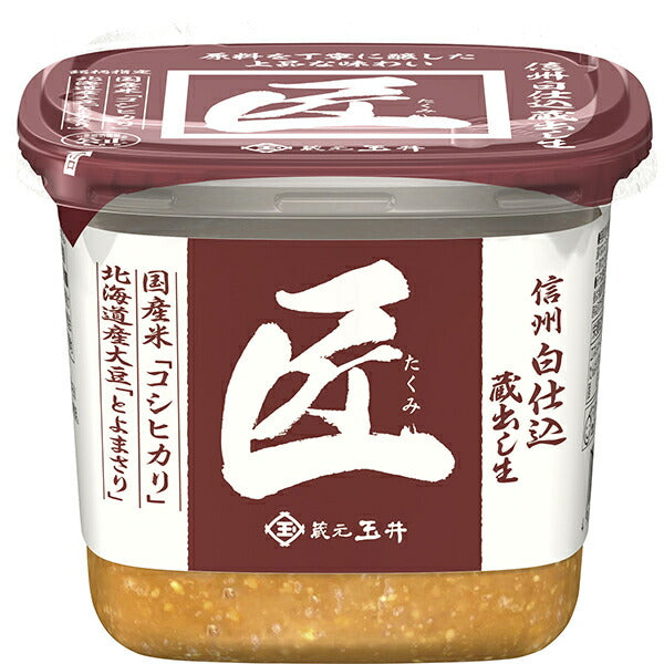 Marusan Ai Takumi Shinshu White Shikomi Warehouse Raw 500g x 6 pieces [Shipped in Japan]
