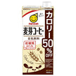 マルサンアイ 豆乳飲料 麦芽コーヒー カロリー50%オフ 1000ml紙パック×6本入【日本出荷】