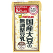 マルサンアイ 濃厚10%国産大豆の無調整豆乳 125ml紙パック×24本入【日本出荷】