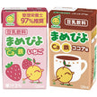 マルサンアイ まめぴよ いちご味&ココア味 2種セット 125ml紙パック×48(各24本×2ケース)本入【日本出荷】