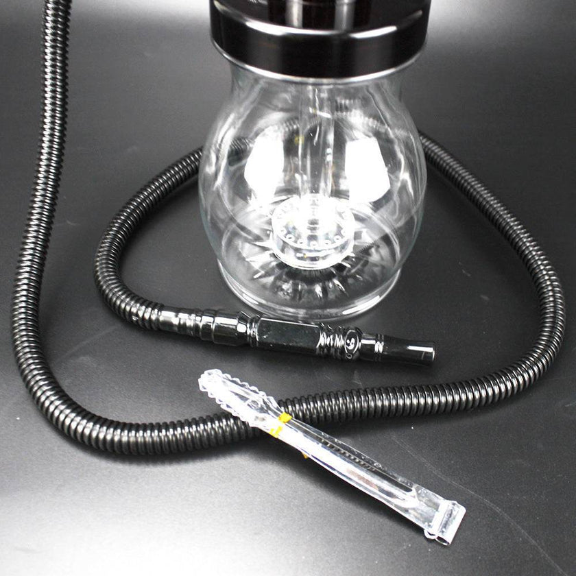 Portable Transparent White Plastic Hookah Full Set Of Accessories