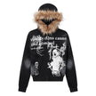 Men's High Street Hoodie Coat - Loose Fit Cardigan Jacket