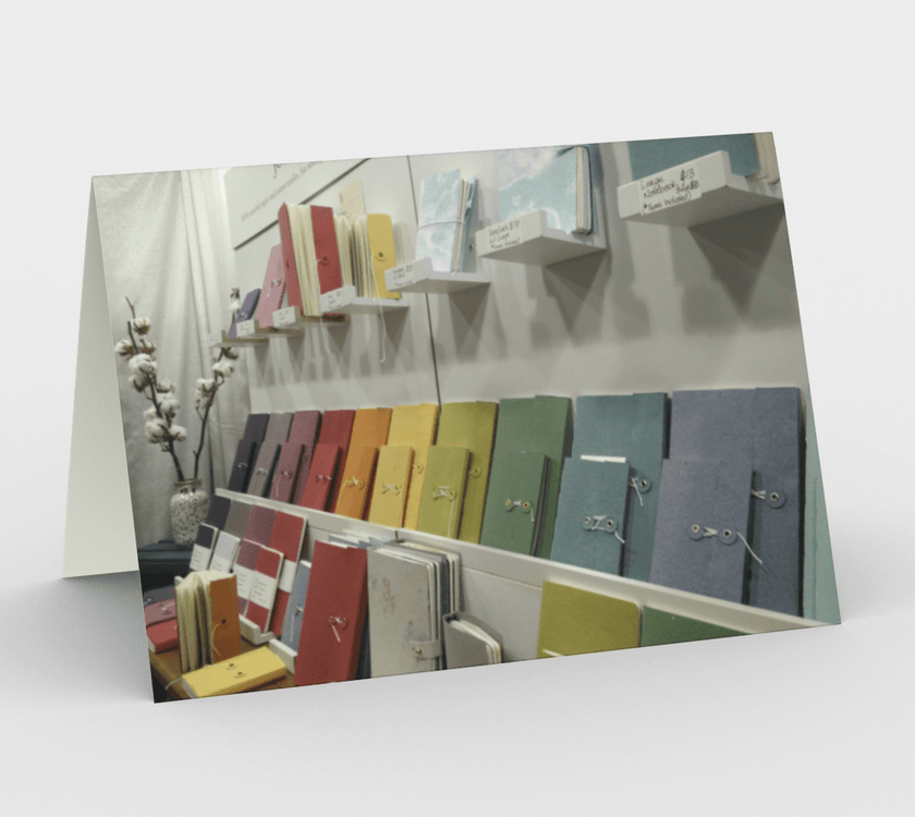 Set of 3 Blank Greeting Cards | 5 x 7 | Stationery Display