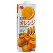 ジューシー オレンジ100 1L紙パック×6本入【日本出荷】