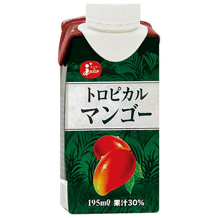 ジューシー トロピカルマンゴー 195ml紙パック×12本入