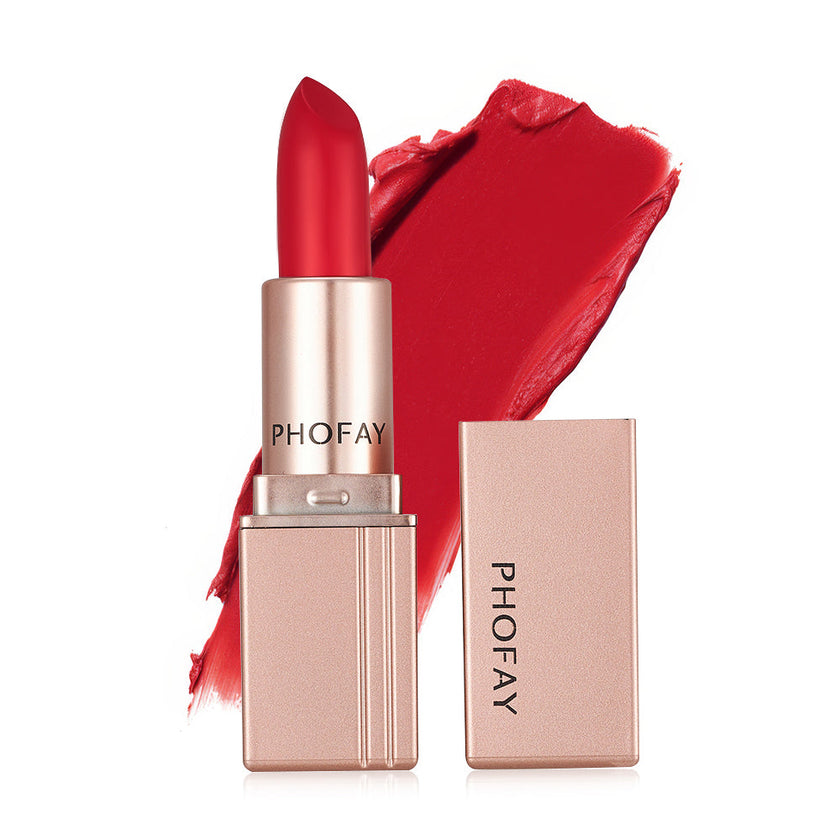 PHOFAY Matte Lipstick – Long-Lasting Waterproof Lip Colour (Singles & Sets)