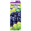 Morinaga Milk Sunkist 100% Grape 200ml paper pack x 24 bottles [shipped in Japan]
