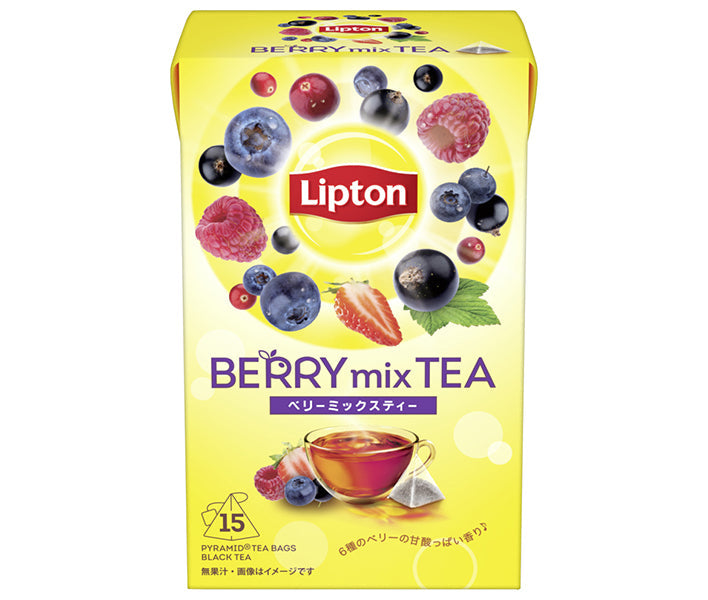 Lipton Berry Mix Tea Bags 15 bags x 6 pieces [shipped in Japan]