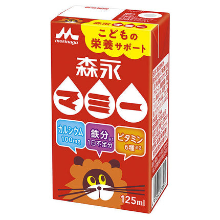 Morinaga Milk Mammy Children's Nutritional Support 125ml paper pack x 24 pieces [shipped in Japan]