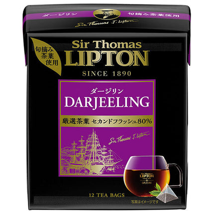 Lipton Sir Thomas Lipton Darjeeling Tea Bags (Second Flush 80%) 12 bags x 6 boxes 