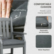 Pieces Patio Furniture Set