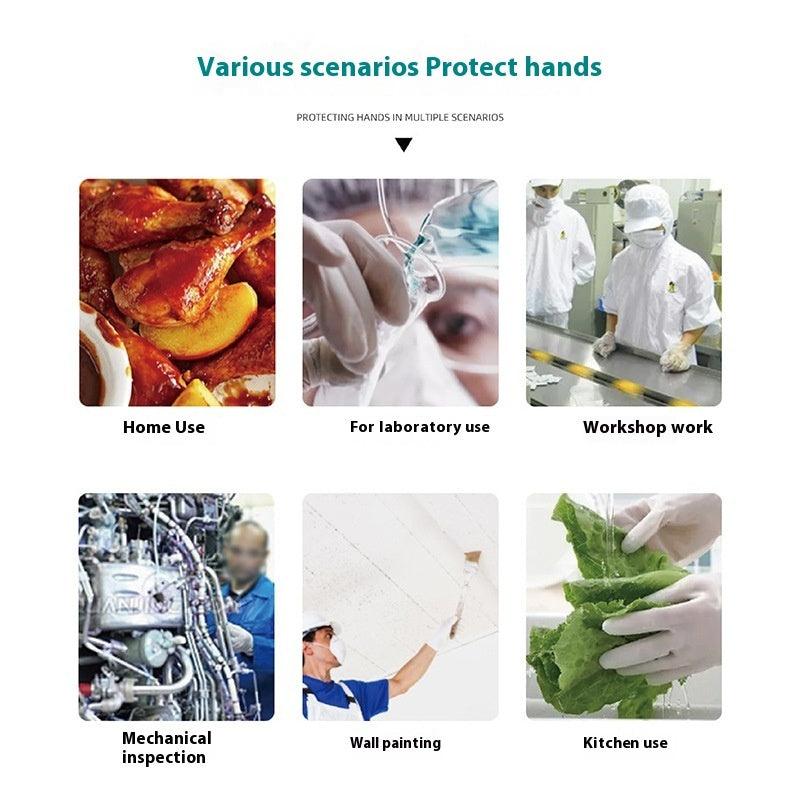 Cleanroom Nitrile Gloves 15 Pairs – Thickened Disposable Gloves for Lab, Electronics & Industry