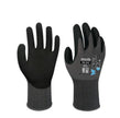 Nitrile Coated Work Gloves – Breathable Non-Slip Wear-Resistant Polyester Gloves for Warehouse & Construction