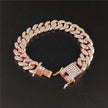 Zinc Alloy Wide Hip Hop Cuban Link Chain Necklace