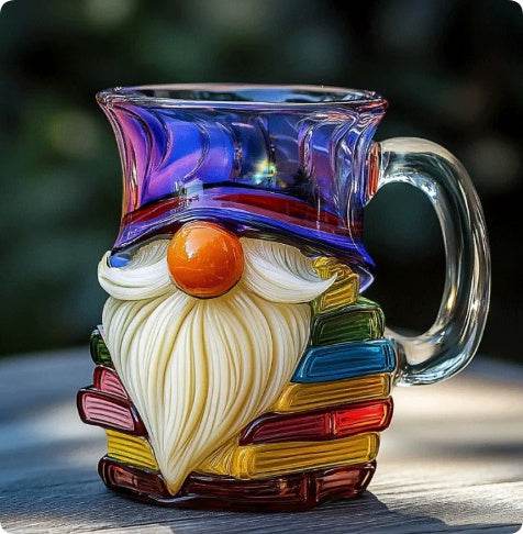 Painted Book Coffee Cup Unique Book Stacking Coffee Cup