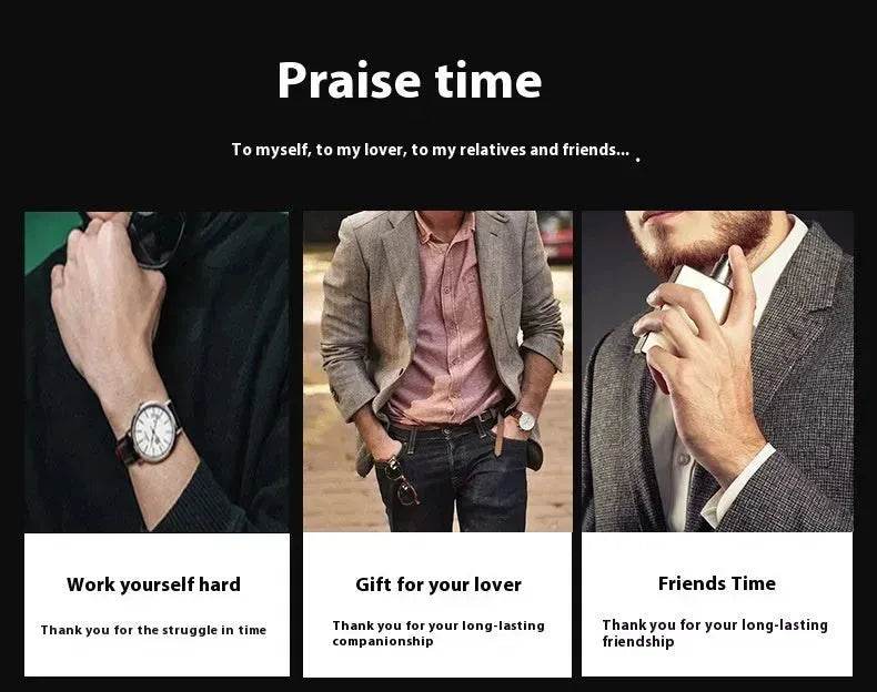 Practical Gift With Hand Gift Business Gift box Suit tie and Wrist Watch